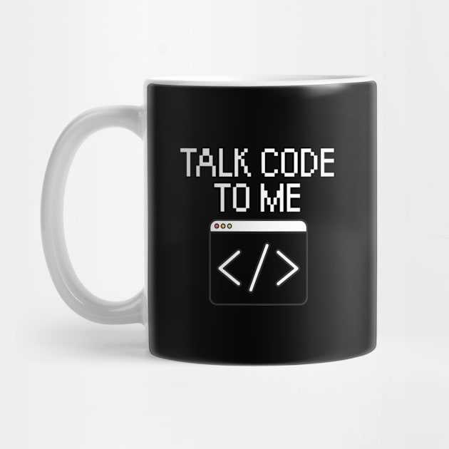 Developer talk code to me by maxcode